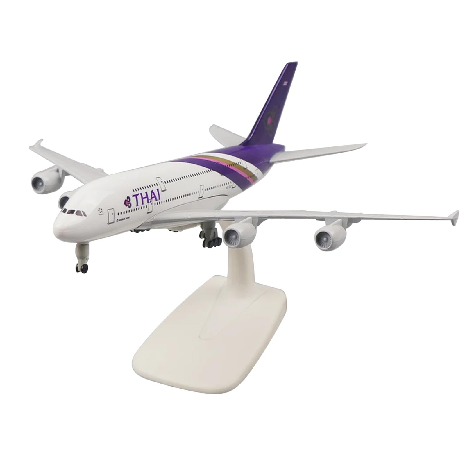 Amazon.co.jp: 1:400タイ国際航空A380飛行機模型シミュレーション